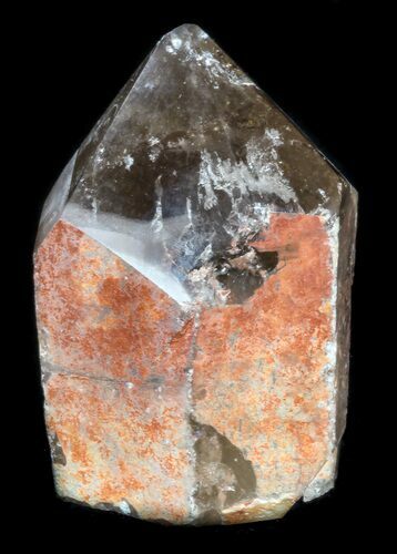 Polished Smoky Quartz Crystal Point - Brazil #34762